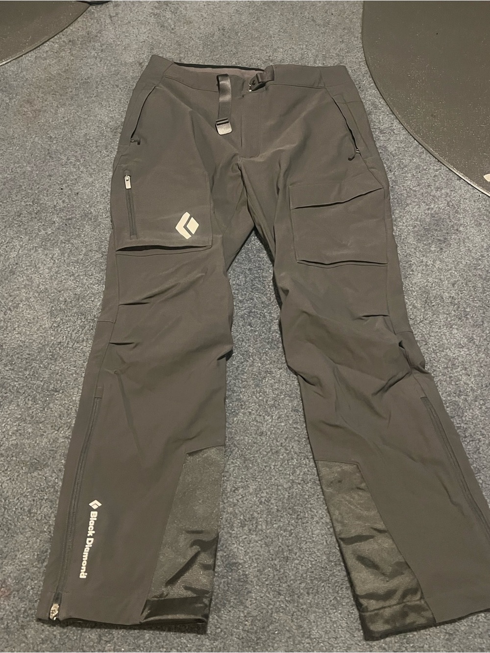 Black Diamond Men's Cargo Climbing Pants - Charcoal Gray